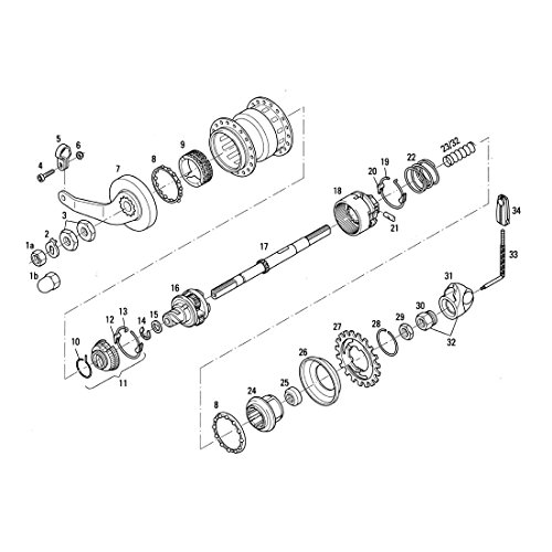 Sram 2135339000 Hohlrad Mit Kupplungsrad, weiß, 16 x 6 x 16 cm von Sram