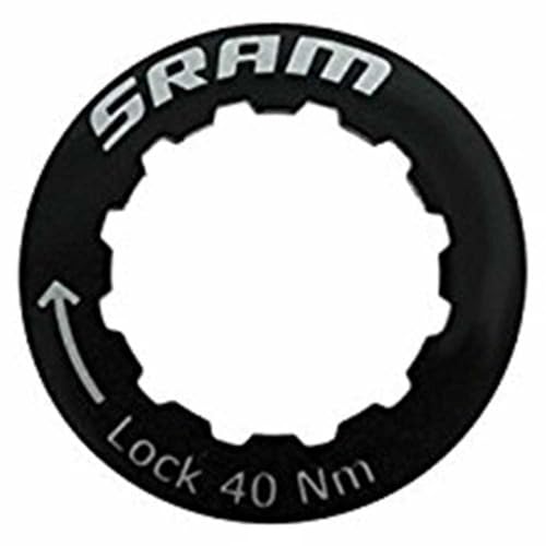 Sram Cassettes Unisex – Erwachsene Kassette und Ritzel Lockring, Grau, 12 Sram Cassettes Unisex – Erwachsene Kassette und Ritzel Lockring, Grau, 12 von Sram