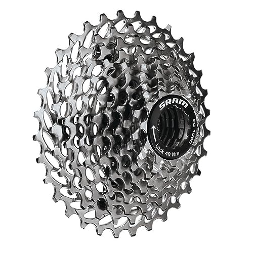 Sram Cassettes Kassette und Ritzel Speed Zahnkranz, Silber, 17 x 17 x 6 cm von Sram