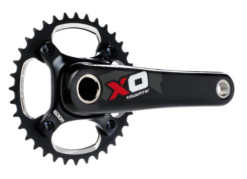 SRAM Kurbelgarnitur X.0 DH 10-Fach, Mehrfarbig, 165 mm, 00.6115.567.030 von Sram