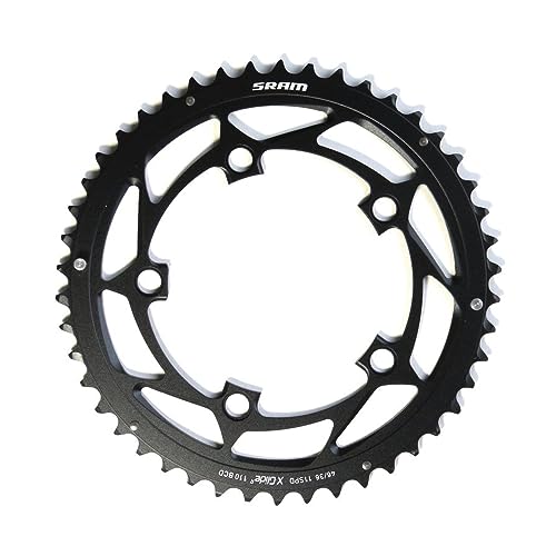Sram Road Unisex – Erwachsene Kettenblatt Schutz 11-Fach, Schwarz, Ø110mm Sram Road Unisex – Erwachsene Kettenblatt Schutz 11-Fach, Schwarz, Ø110mm von Sram