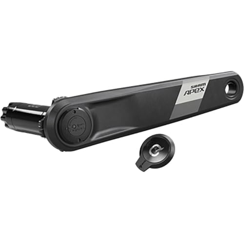 Sram Unisex – Erwachsene Apex Kurbelarm, Schwarz, 175mm Sram Unisex – Erwachsene Apex Kurbelarm, Schwarz, 175mm von Sram