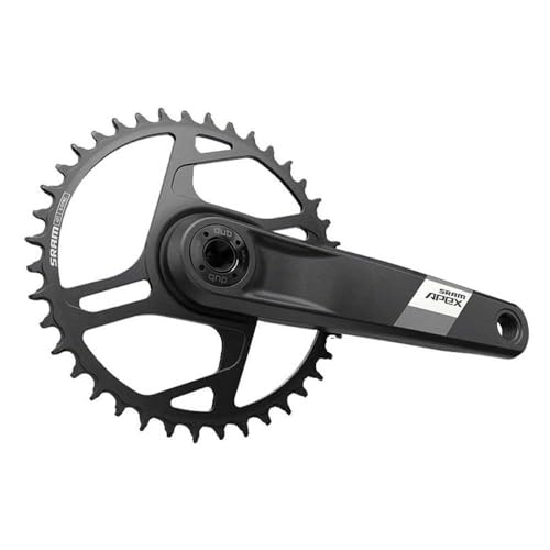 Sram Unisex – Erwachsene Apex Kurbelgarnitur, Schwarz, 175mm, 40t Direct Mount Sram Unisex – Erwachsene Apex Kurbelgarnitur, Schwarz, 175mm, 40t Direct Mount von Sram