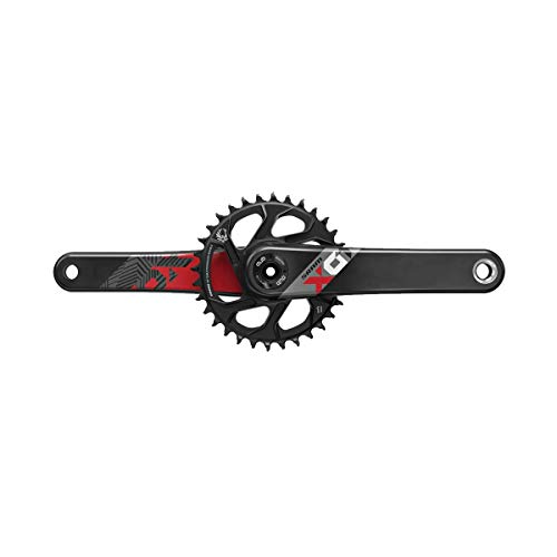 Sram Unisex – Erwachsene Crank X01 Eagle SB+ Dub Kurbel, schwarz, 170 mm Sram Unisex – Erwachsene Crank X01 Eagle SB+ Dub Kurbel, schwarz, 170 mm von Sram