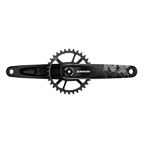 Sram Unisex – Erwachsene Eagle Dub Fat Kurbelgarnitur, schwarz, 30 von Sram