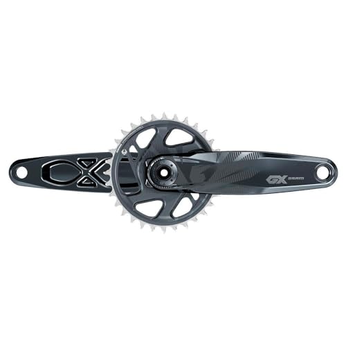 Sram Unisex – Erwachsene Krg Gx Eagle Dub Kurbelgarnitur, Schwarz, One Size Sram Unisex – Erwachsene Krg Gx Eagle Dub Kurbelgarnitur, Schwarz, One Size von Sram