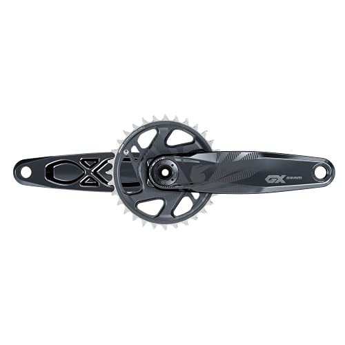 Sram Unisex – Erwachsene Krg Gx Eagle Super Kurbelgarnitur, Schwarz, One Size Sram Unisex – Erwachsene Krg Gx Eagle Super Kurbelgarnitur, Schwarz, One Size von Sram