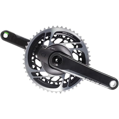 Sram Unisex – Erwachsene Leistungszähler-2283510001 Leistungszähler, schwarz, 172.5mm von Sram