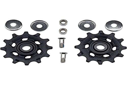 Sram Unisex – Erwachsene Pulley-Kit-2139026005 Pulley-Kit, schwarz, 11-Fach von Sram