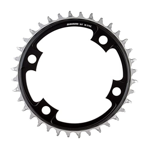 Sram Unisex – Erwachsene Road 12-Fach X-Sync Kurbel, schwarz, 107mm Sram Unisex – Erwachsene Road 12-Fach X-Sync Kurbel, schwarz, 107mm von Sram