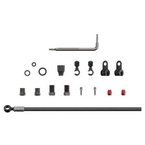 Sram Unisex – Erwachsene Scheibenbremsleitungs Bremsleitungs Kit, Schwarz, 2000 mm Sram Unisex – Erwachsene Scheibenbremsleitungs Bremsleitungs Kit, Schwarz, 2000 mm von Sram