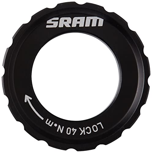 Sram Unisex – Erwachsene Sicherungsring-2136314935 Sicherungsring, Schwarz, 160 mm von Sram