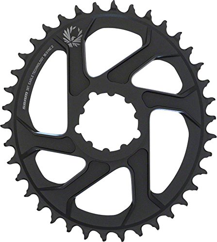 Sram Unisex – Erwachsene X-Sync2 Eagle Kettenblatt, schwarz, 6mm Sram Unisex – Erwachsene X-Sync2 Eagle Kettenblatt, schwarz, 6mm von Sram