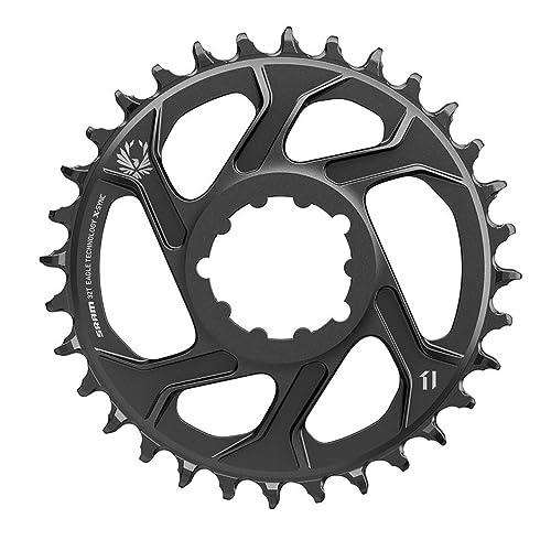 Sram Unisex – Erwachsene X-Sync2 Sl Eagle Kettenblatt, schwarz, 32 Zähne Sram Unisex – Erwachsene X-Sync2 Sl Eagle Kettenblatt, schwarz, 32 Zähne von Sram