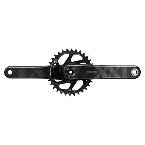 Sram Unisex – Erwachsene XX1 Eagle Fat Bike Kurbelgarnitur, schwarz, 30T Sram Unisex – Erwachsene XX1 Eagle Fat Bike Kurbelgarnitur, schwarz, 30T von Sram