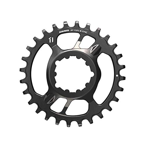 Sram X-Sync Kettenblätter, Schwarz, 28 Zähne Sram X-Sync Kettenblätter, Schwarz, 28 Zähne von Sram