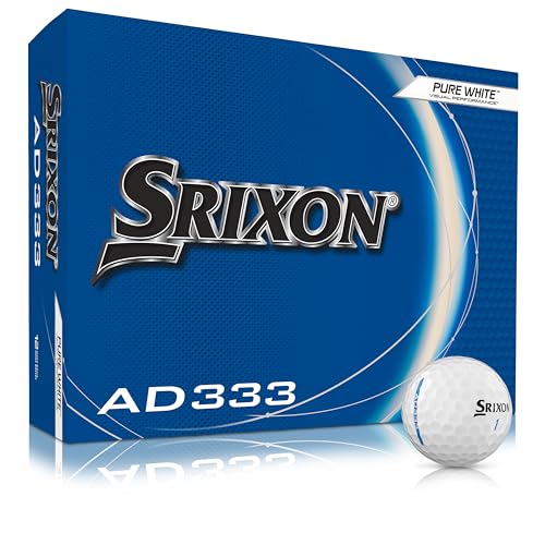 Srixon AD333 11 - Hochleistungs-Golfbälle für Distanz und Geschwindigkeit - Geringe Kompression - Für Konsistenz und Kontrolle - Ausrichtungslinie - Premium-Golfzubehör und Golfgeschenke Srixon AD333 11 - Hochleistungs-Golfbälle für Distanz und Geschwindigkeit - Geringe Kompression - Für Konsistenz und Kontrolle - Ausrichtungslinie - Premium-Golfzubehör und Golfgeschenke von Srixon