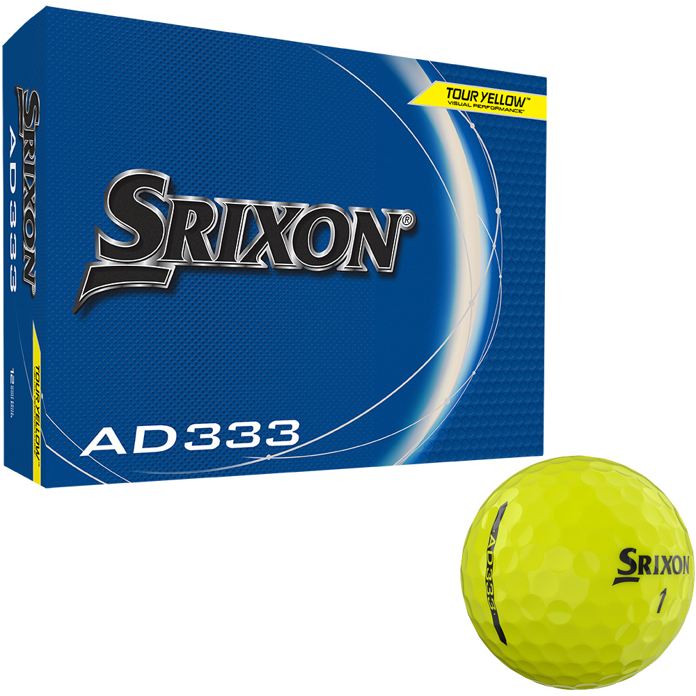 'Srixon AD333 Golfball 12er gelb' 'Srixon AD333 Golfball 12er gelb' von Srixon