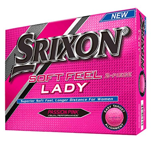 Srixon Damen SoftFeel Lady Golfbälle 2 Lagen, Einheitsgröße Rosa von Srixon