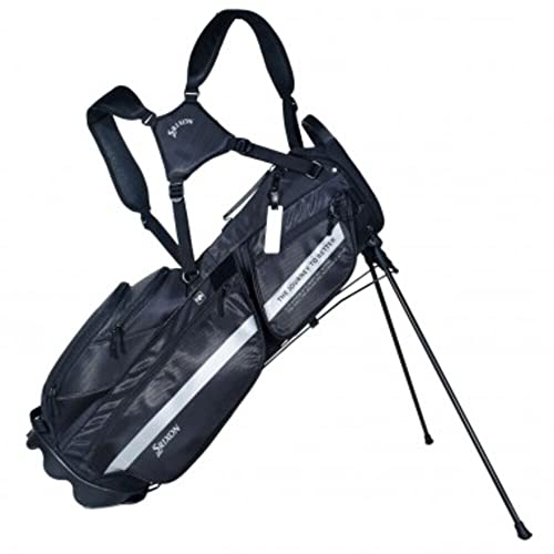 Srixon – Lifestyle Stand Golf Bag – 4 Schlägerteiler – 4 Reißverschlusstaschen, darunter eine große isolierte Tasche – Griff Oben – Zwei Tragegurte – Inklusive Regenhaube Srixon – Lifestyle Stand Golf Bag – 4 Schlägerteiler – 4 Reißverschlusstaschen, darunter eine große isolierte Tasche – Griff Oben – Zwei Tragegurte – Inklusive Regenhaube von Srixon