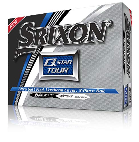 Srixon Q-Star Tour Golfbälle, Weiß, 12 Stück von Srixon