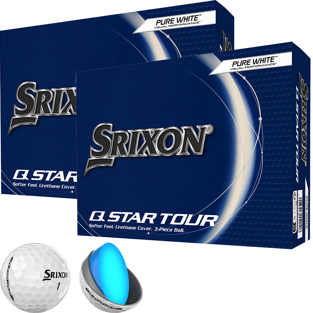 'Srixon Q-Star Tour Golfball 24er weiss' 'Srixon Q-Star Tour Golfball 24er weiss' von Srixon