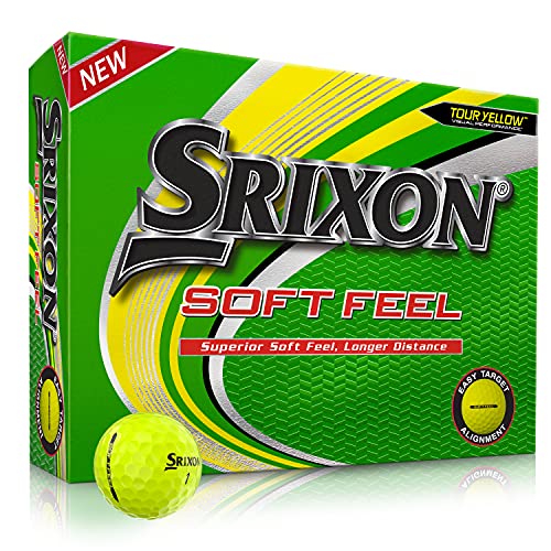 Srixon Soft Feel – 12 Golfbälle – Distanz und Geringe Kompression Golfbälle für Männer - Golf Geschenke und Golf Equipment Srixon Soft Feel – 12 Golfbälle – Distanz und Geringe Kompression Golfbälle für Männer - Golf Geschenke und Golf Equipment von Srixon