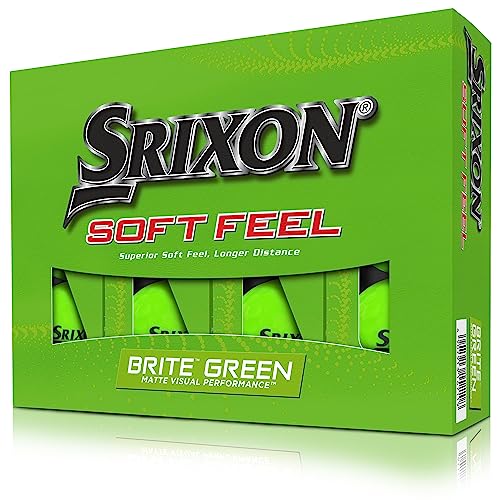 Srixon Herren Soft Feel 13 Brite Green Golfbälle, Uniq Size von Srixon