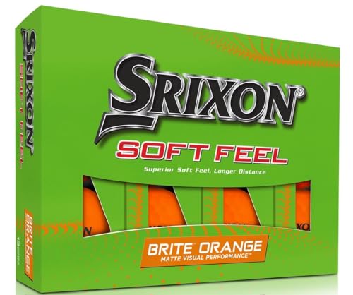 Srixon Herren Soft Feel 13 Brite Orange Golfbälle, Uniq Size Srixon Herren Soft Feel 13 Brite Orange Golfbälle, Uniq Size von Srixon