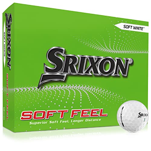 Srixon Soft Feel 13 - Golfbälle mit kurzer Distanz und geringer Kompression - Dutzend Golfbälle - Golfgeschenke & Golfzubehör von Srixon