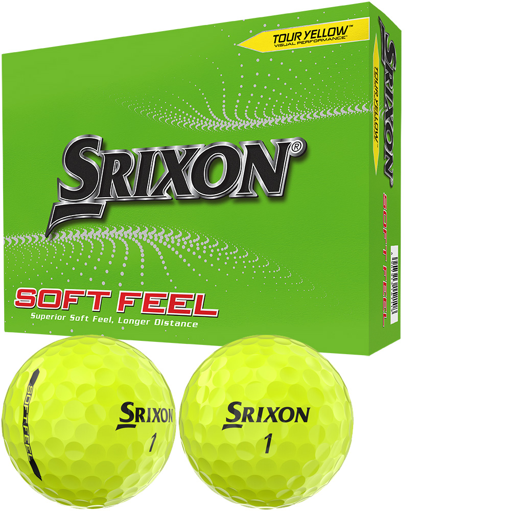 'Srixon Soft Feel Brite Golfball 12er gelb' 'Srixon Soft Feel Brite Golfball 12er gelb' von Srixon