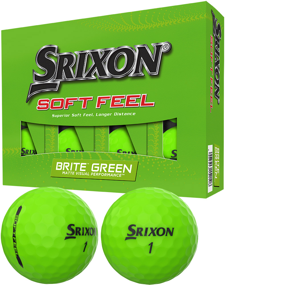 'Srixon Soft Feel Brite Golfball 12er grün' 'Srixon Soft Feel Brite Golfball 12er grün' von Srixon