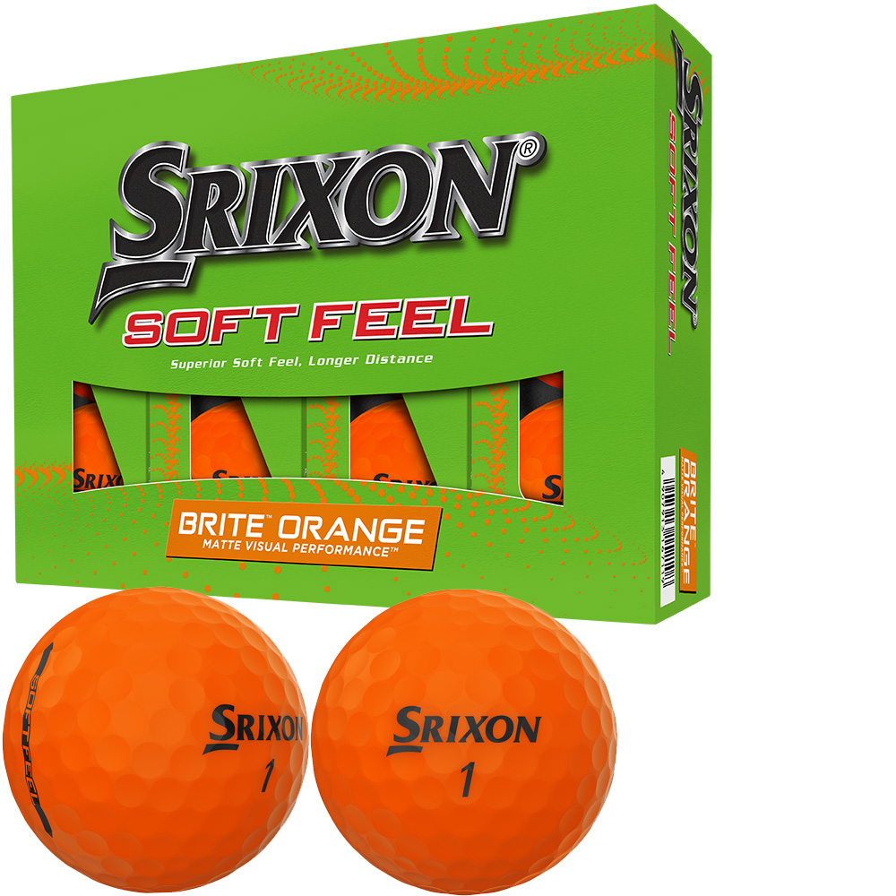 'Srixon Soft Feel Brite Golfball 12er orange' 'Srixon Soft Feel Brite Golfball 12er orange' von Srixon