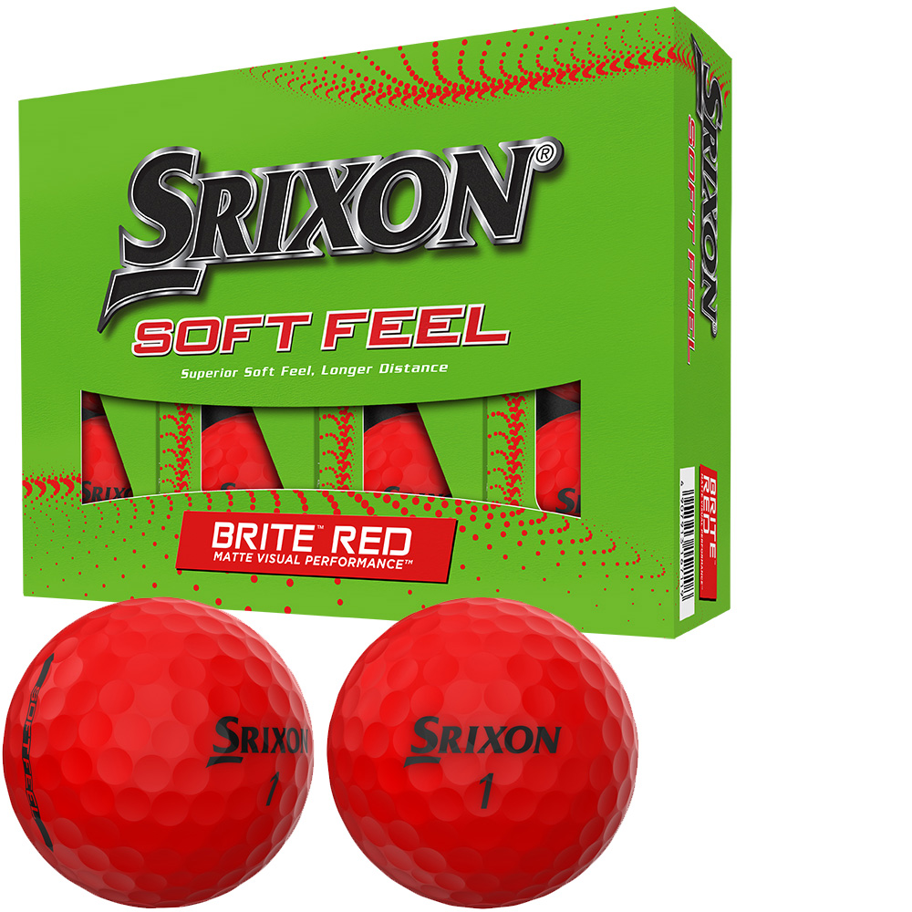'Srixon Soft Feel Brite Golfball 12er rot' 'Srixon Soft Feel Brite Golfball 12er rot' von Srixon