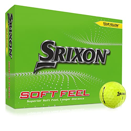 Srixon Soft Feel 13 - Golfbälle mit kurzer Distanz und geringer Kompression - Dutzend Golfbälle - Golfgeschenke & Golfzubehör von Srixon