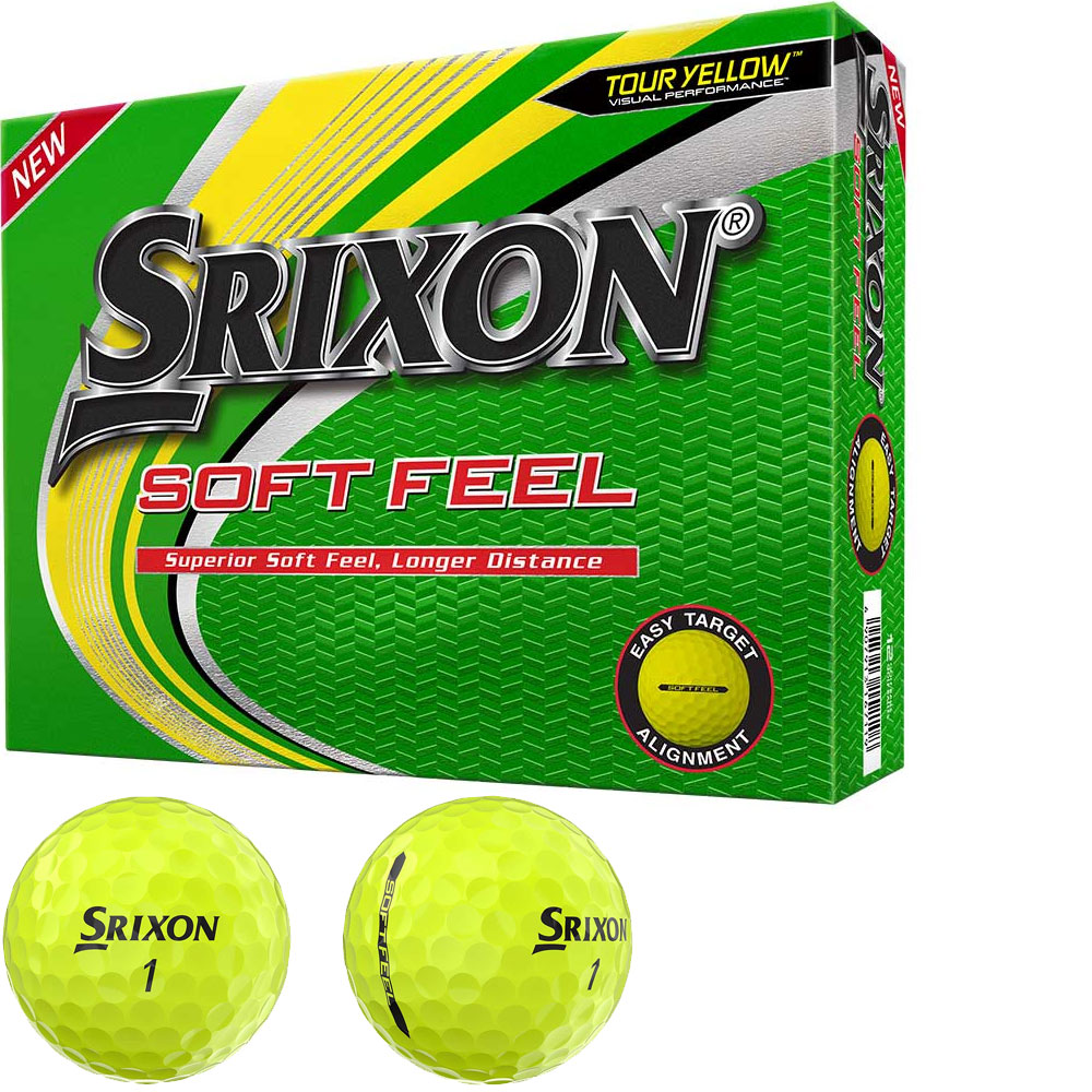 'Srixon Soft Feel Golfball 12er gelb' 'Srixon Soft Feel Golfball 12er gelb' von Srixon