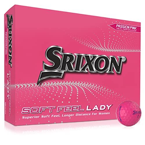 Srixon Soft Feel Lady8 - Golfbälle mit geringer Kompression - Dutzend Golfbälle für Damen - Golfgeschenke und Golfzubehör. Srixon Soft Feel Lady8 - Golfbälle mit geringer Kompression - Dutzend Golfbälle für Damen - Golfgeschenke und Golfzubehör. von Srixon
