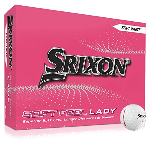 Srixon Unisex-Adult Soft Feel LADY8 geringer Kompression-Dutzend Golfbälle für Damen-Golfgeschenke und Golfzubehör, White, Uniq Size Srixon Unisex-Adult Soft Feel LADY8 geringer Kompression-Dutzend Golfbälle für Damen-Golfgeschenke und Golfzubehör, White, Uniq Size von Srixon