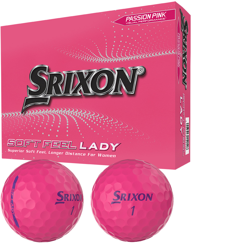 'Srixon Soft Feel Lady Golfball 12er pink' 'Srixon Soft Feel Lady Golfball 12er pink' von Srixon