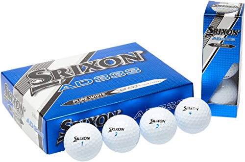Srixon Unisex-Erwachsene AD333 Golfbälle, Weiß, 12 Pack Srixon Unisex-Erwachsene AD333 Golfbälle, Weiß, 12 Pack von Srixon
