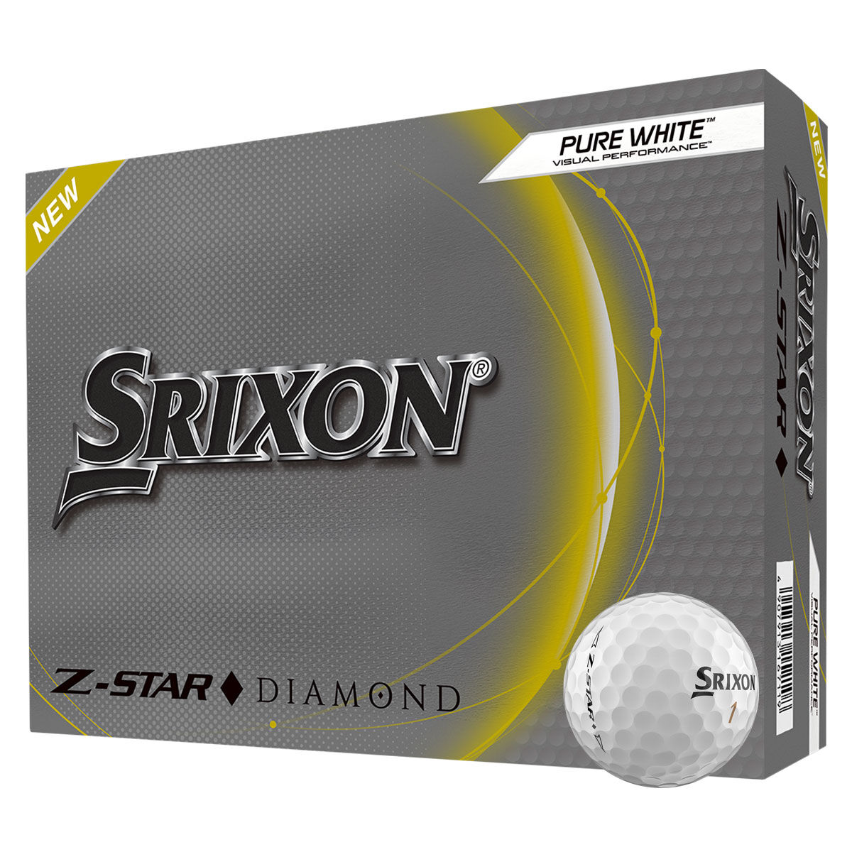 Srixon Golf Ball, White Z-Star Diamond 12 Pack | American Golf, One Size - Father's Day Gift von Srixon