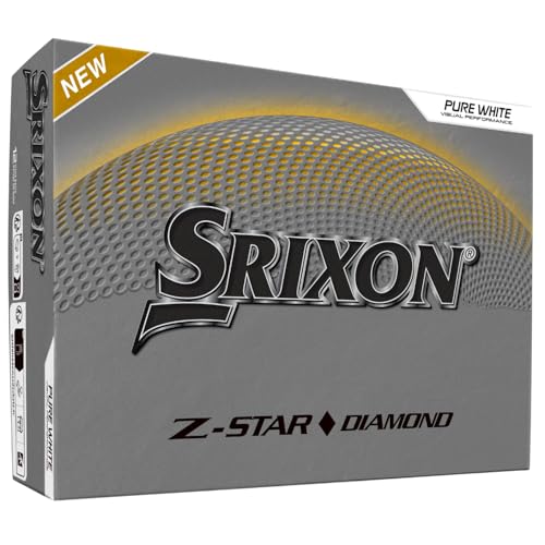 Srixon Z-Star Diamond 3 – Hochleistungsgolfball | Maximale Reichweite & reduzierter Spin | FastLayer DG Core 2.0 Kern | Spin Skin+ Beschichtung | Außergewöhnliche Kontrolle & präzises Gefühl Srixon Z-Star Diamond 3 – Hochleistungsgolfball | Maximale Reichweite & reduzierter Spin | FastLayer DG Core 2.0 Kern | Spin Skin+ Beschichtung | Außergewöhnliche Kontrolle & präzises Gefühl von Srixon