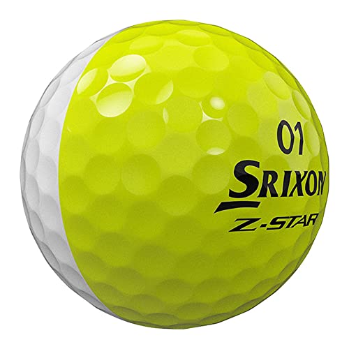 Srixon Z-Star Divide Golf Balls Yellow/White Srixon Z-Star Divide Golf Balls Yellow/White von Srixon