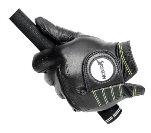 Srixon Z-Star Herren-Handschuhe, Linke Hand, Kadettenhandschuh, Schwarz, Größe XL, 6er-Pack von Srixon