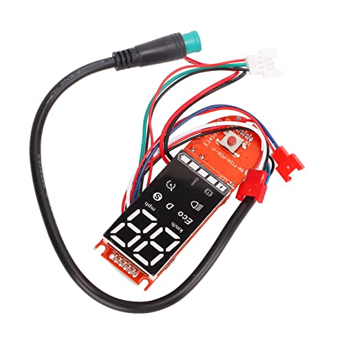 Srliya Elektroroller-Armaturenbrett, PCB-Scooter-Ersatz-Bluetooth-Leiterplatte mit Klarer Datenanzeige für Fahrten Im Freien von Srliya