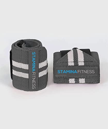 STAMINA FITNESS - Armbänder Grau-Weiß STAMINA FITNESS - Armbänder Grau-Weiß von Stamina Fitness
