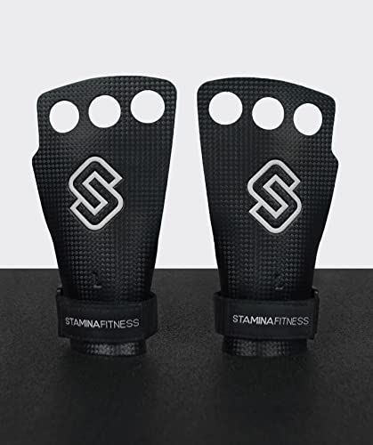 Stamina Fitness Unisex-Adult Carbon Full Cover Griffe-Schwarz-L Black von Stamina Fitness
