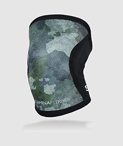 STAMINA FITNESS Unisex – Erwachsene Knieschoner 7 mm, Camouflage, XXS STAMINA FITNESS Unisex – Erwachsene Knieschoner 7 mm, Camouflage, XXS von Stamina Fitness