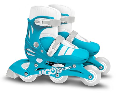 Rollers INLINES/TRISKATES Einstellbar 2 in 1 SKIDS Control Blue 27-30 Rollers INLINES/TRISKATES Einstellbar 2 in 1 SKIDS Control Blue 27-30 von Stamp