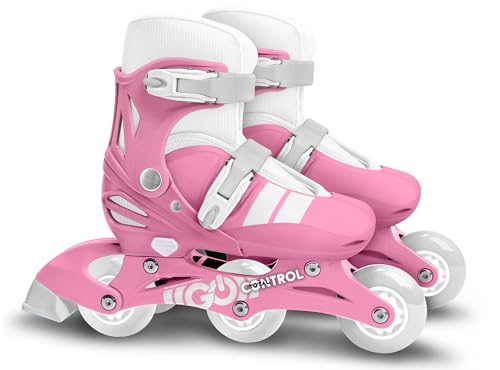 Rollers INLINES/TRISKATES Einstellbar 2 in 1 SKIDS Control PINK 27-30 Rollers INLINES/TRISKATES Einstellbar 2 in 1 SKIDS Control PINK 27-30 von Stamp
